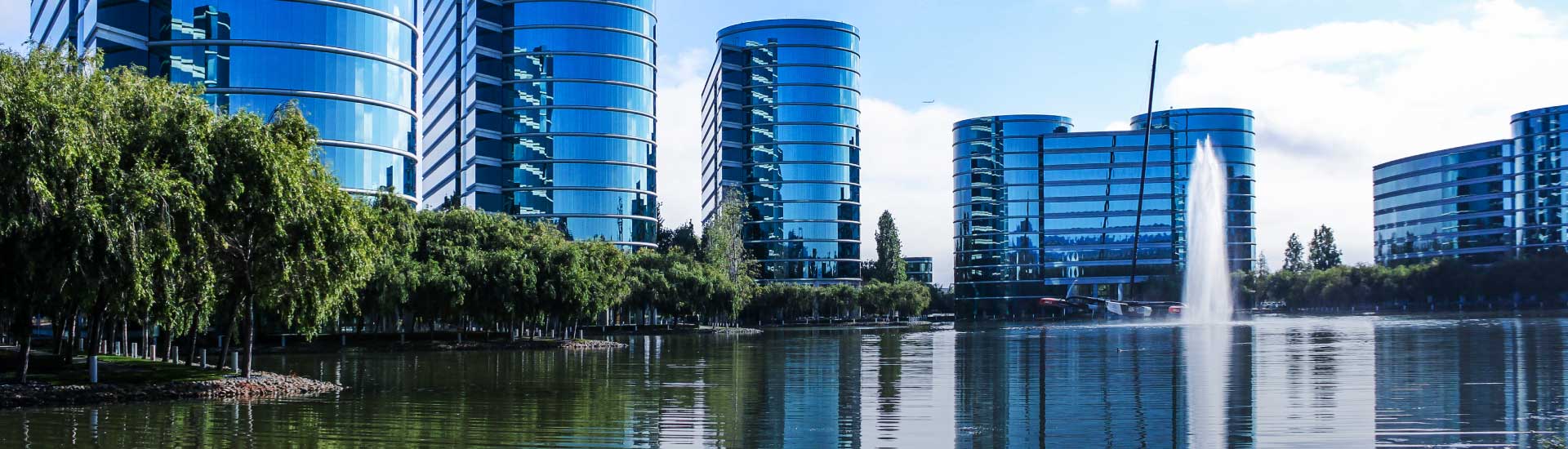 Ansicht des Oracle Haupsitzes in Californien