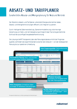 Absatz- und Tarifplaner