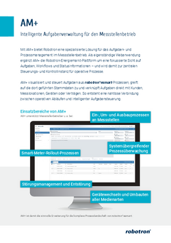 AM+ Intelligente Aufgabenverwaltung für den Messstellenbetrieb
